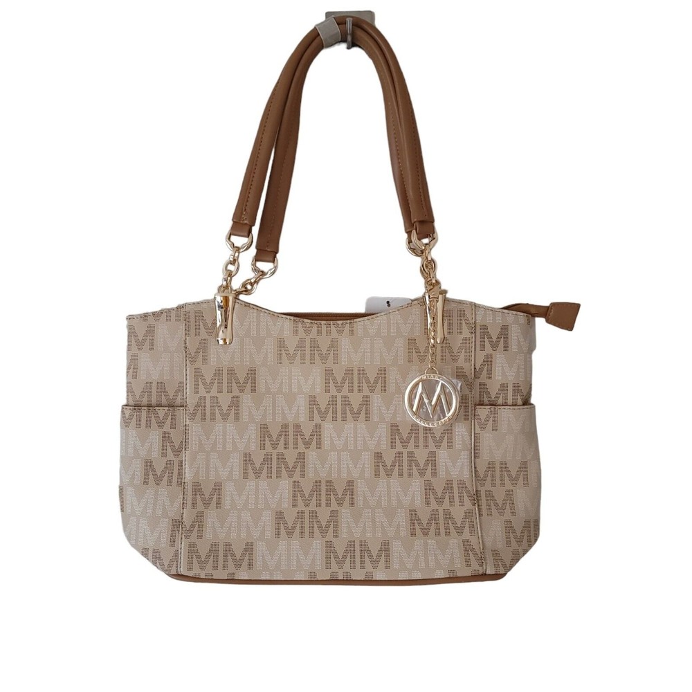 Mkf Collection Shaylee M Signature‎ Tote Bag By Mia K.